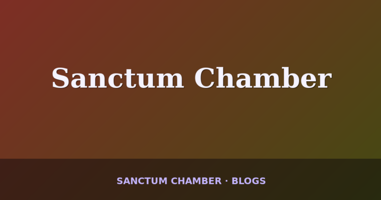Sanctum Chamber