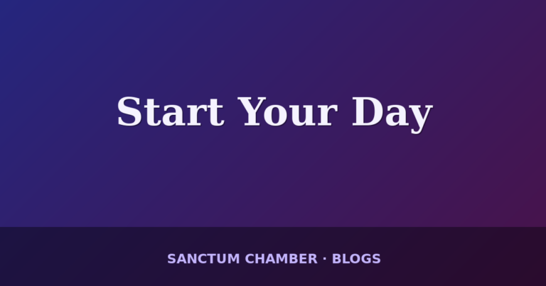 Start Your Day